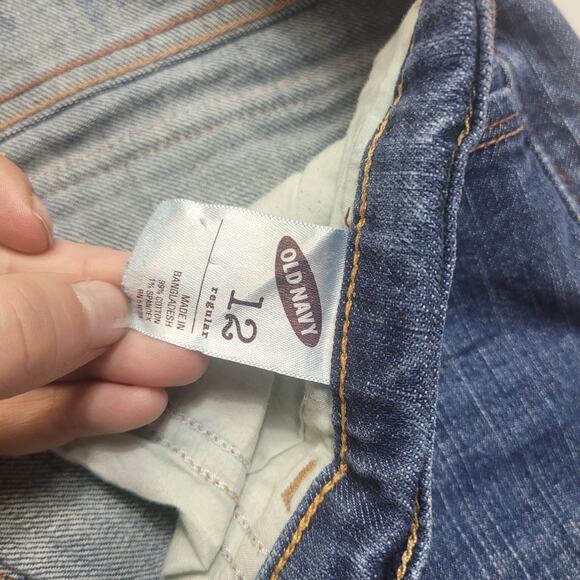 Old Navy Sweetheart Bootcut Jeans 12 Western Boho Retro Cowgirl Festival Classic - Picture 5 of 9